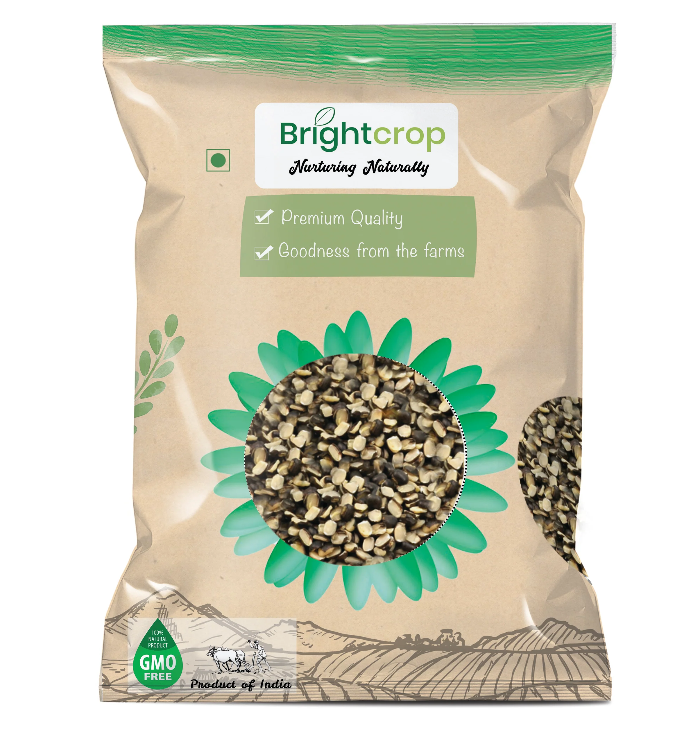 Black Gram | Urad Dal Split (Chilka) (1kg Pack)