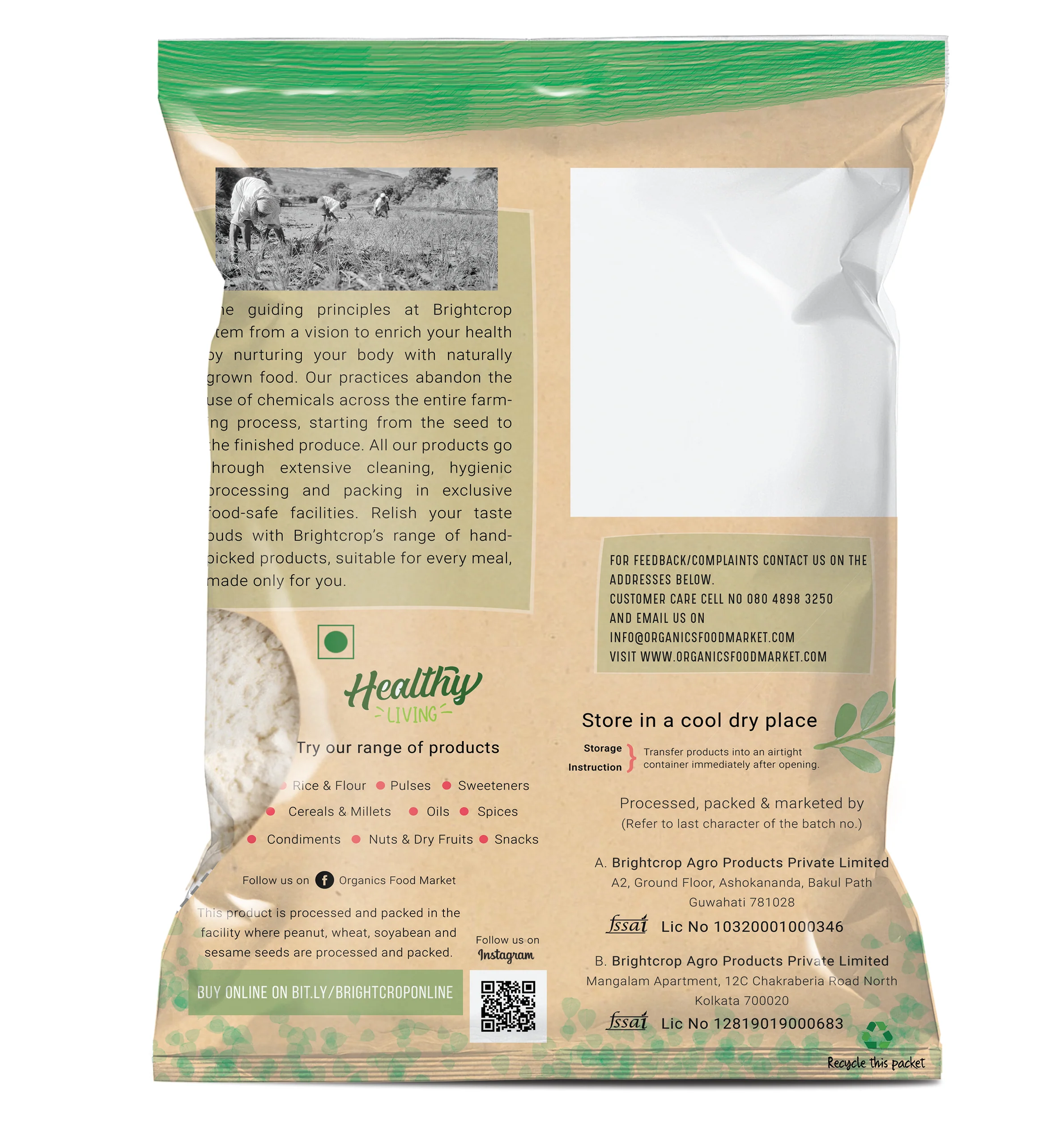 Chickpea Flour | Besan Atta (1 KG Pack) - Image 2
