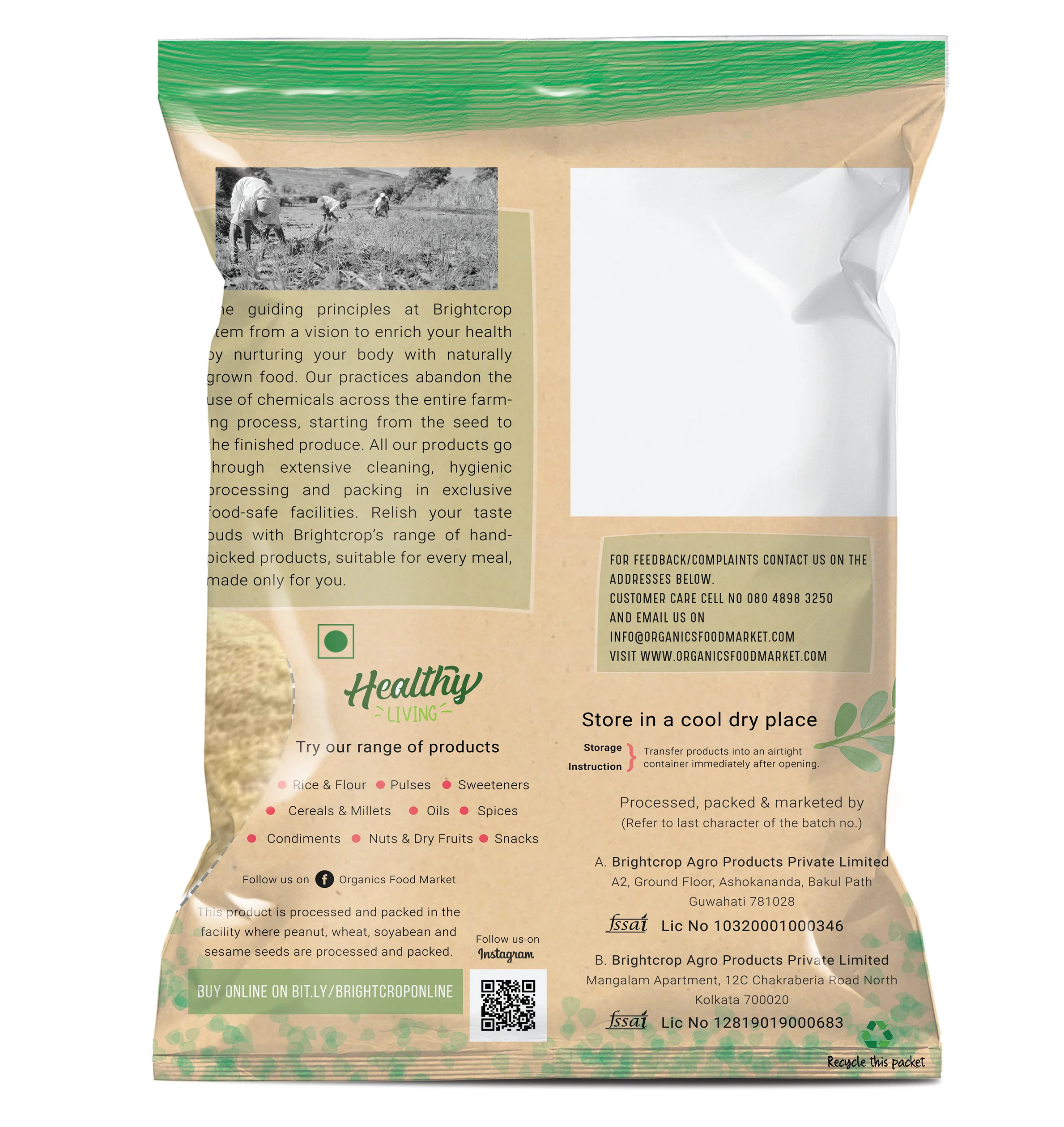 Sooji | Semolina | Rava Flour (सूजी)(1 KG Pack) - Image 2