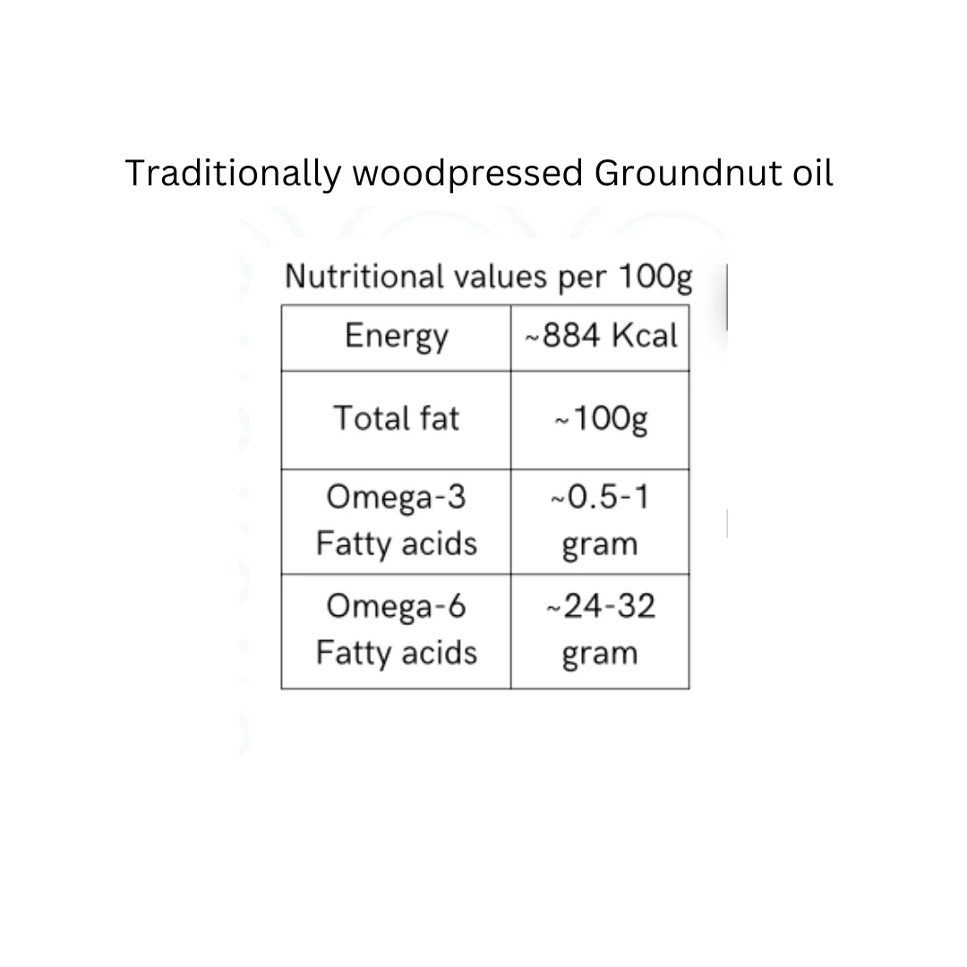 Groundnut oil (1 liter bottle) - Image 4