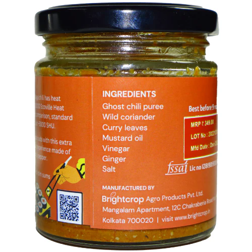 Homemade Extra Hot Chutney | Bhut Jolokia chutney (150 GM) - Image 5