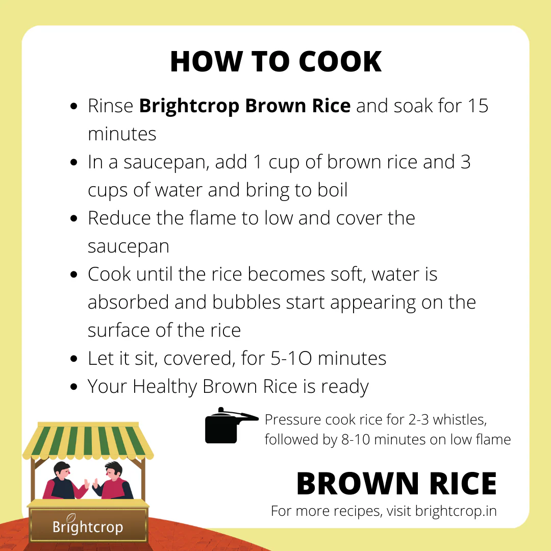 Sonamasoori Brown Rice, unpolished - Image 4