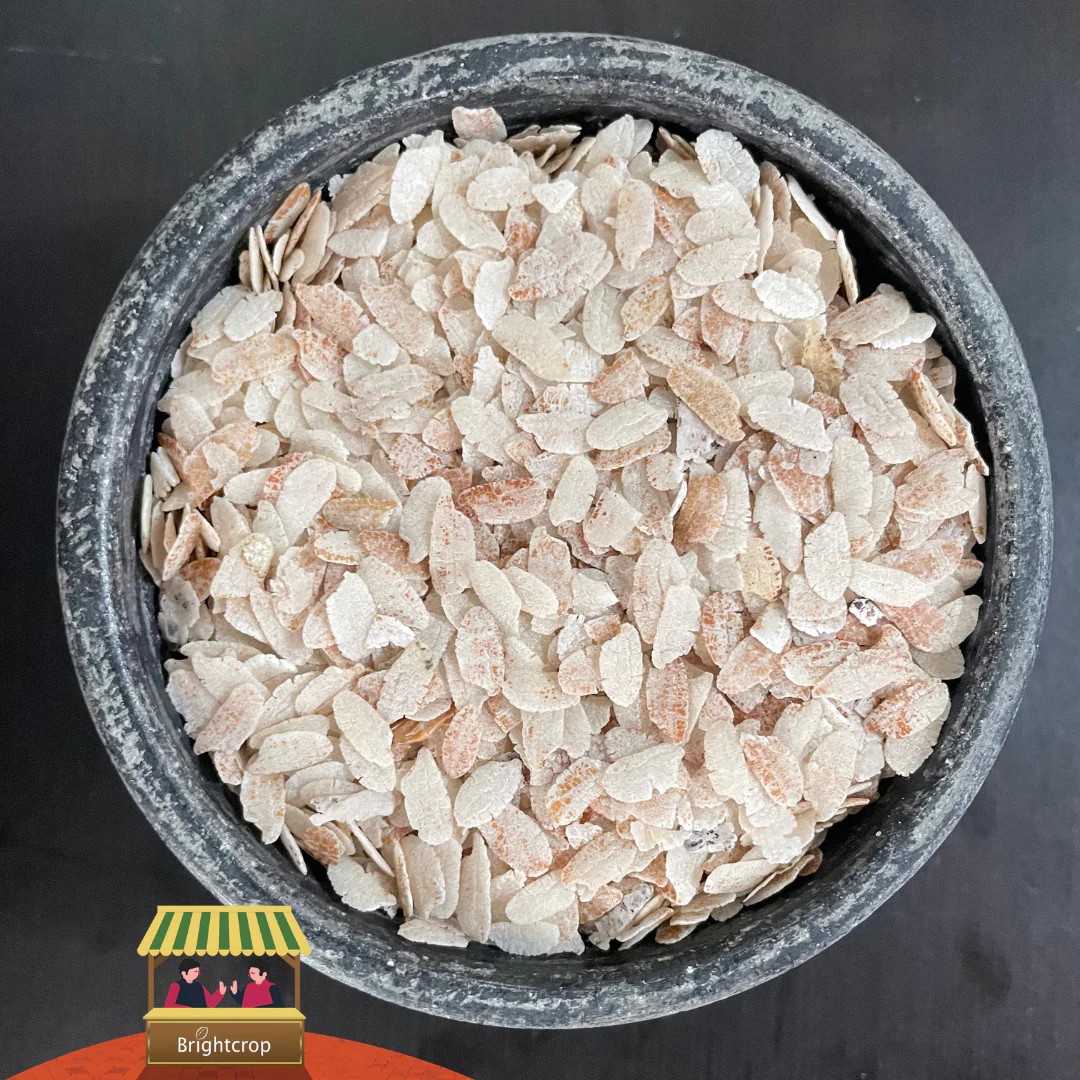Red Rice Poha | Gluten Free | Rich Diet (500GM Pack) - Image 3