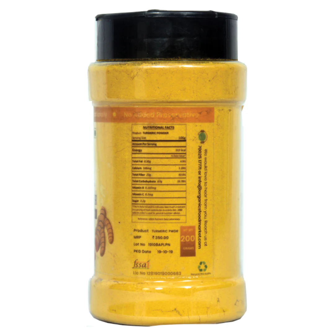 Waigaon Turmeric Powder (200GM Pack) | 100% Pure - Image 3